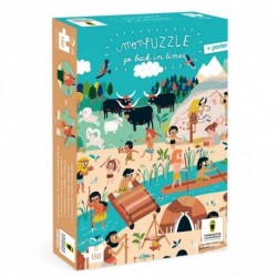 Puzzle 150 pièces - Préhistoire go back in time